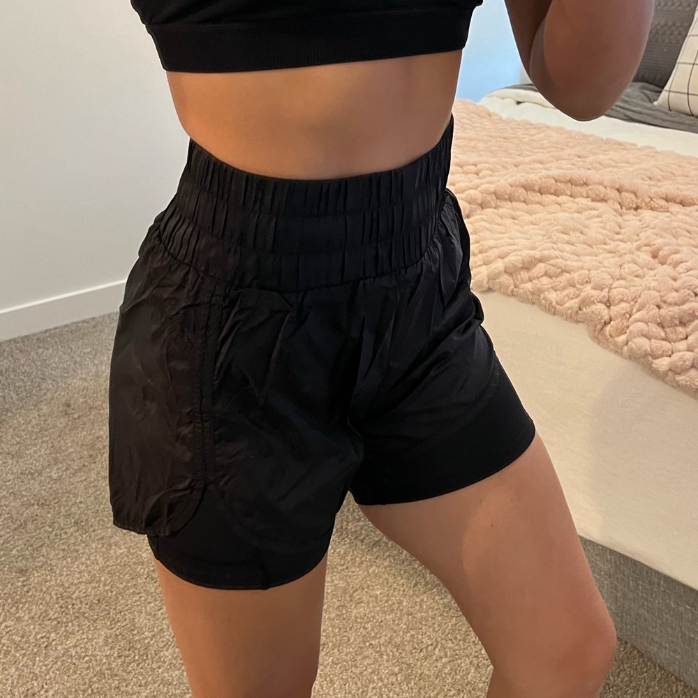 Acta Wear High Waisted Running Shorts